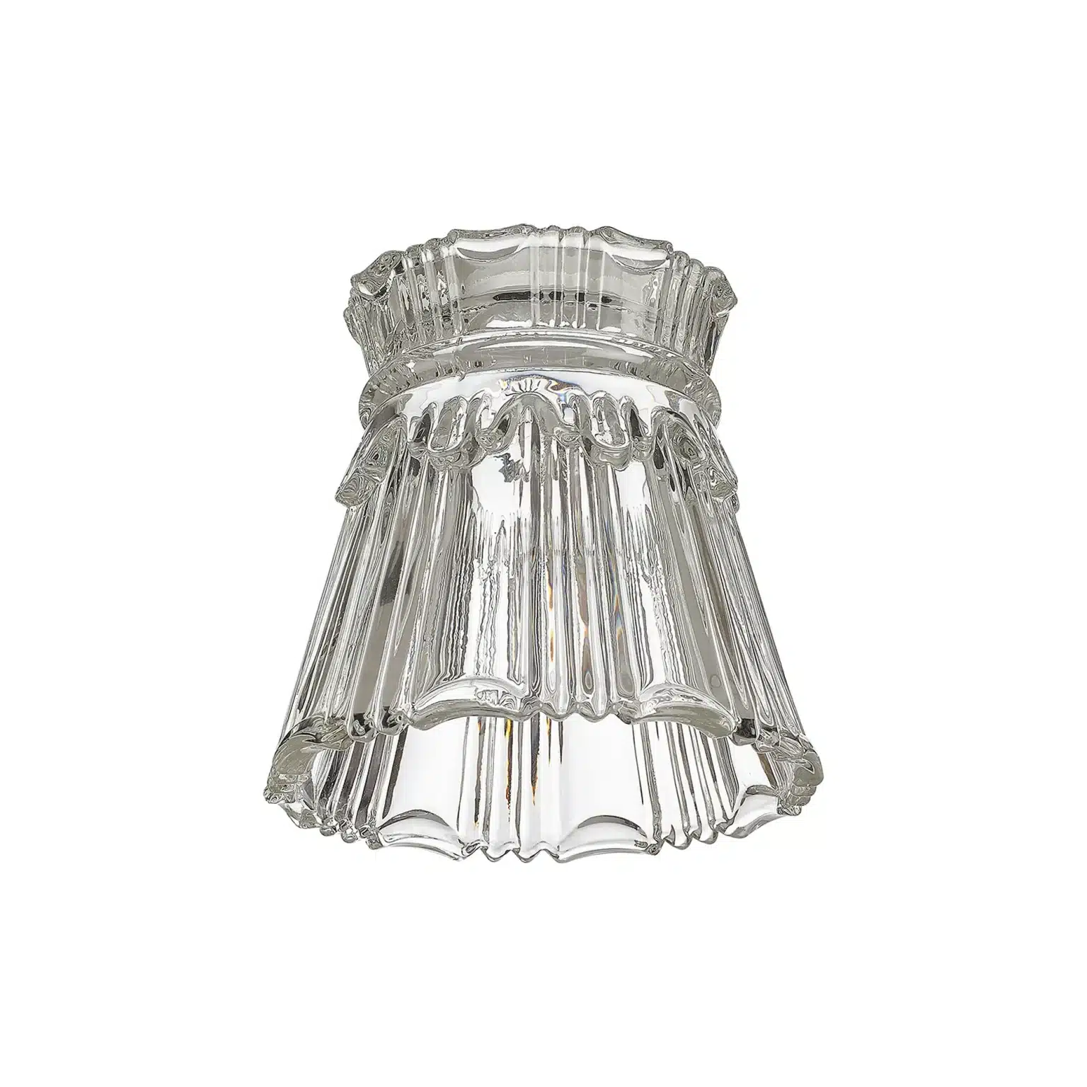 A- Line Frilled Clear