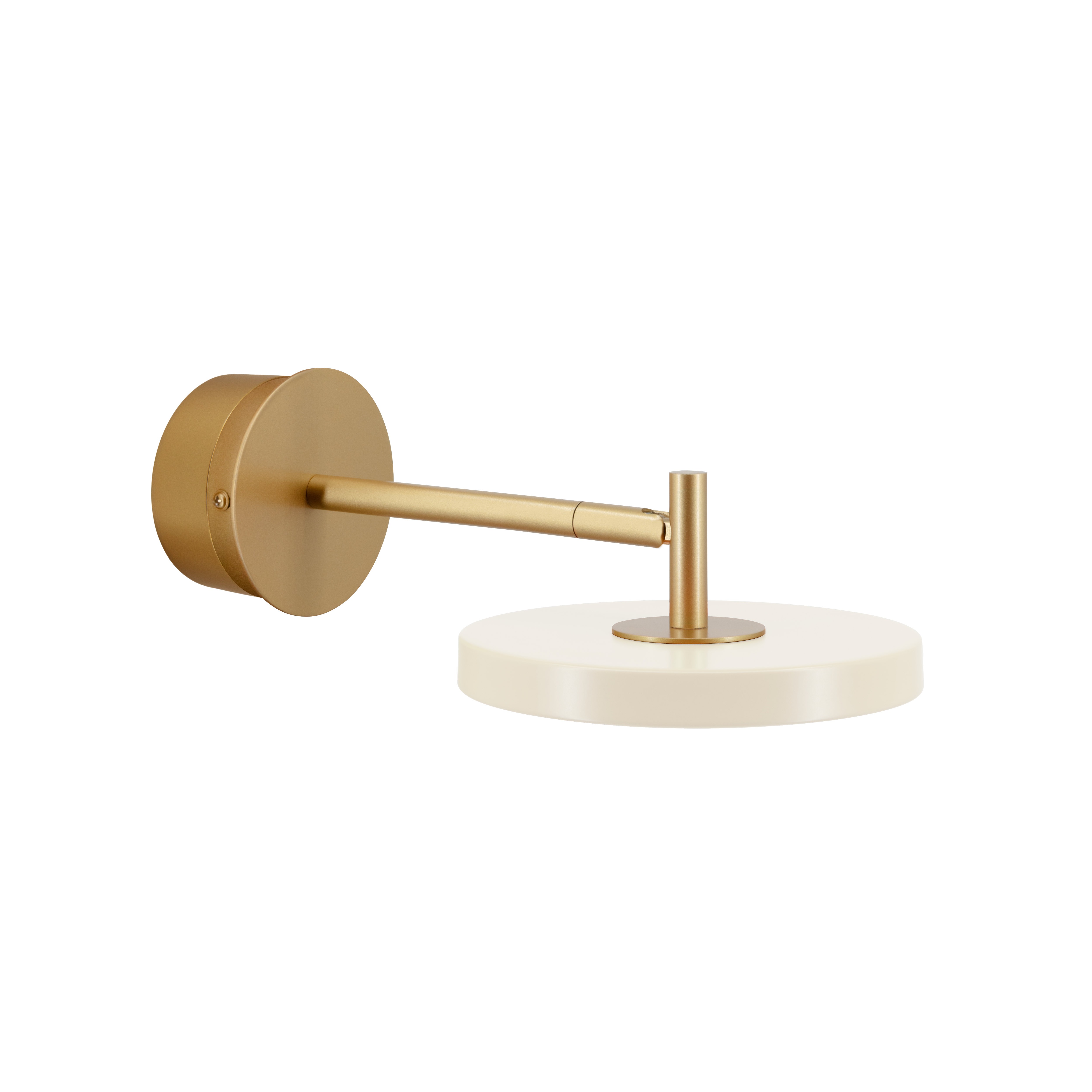 Asteria Wall Short Hardwired | Pearl White