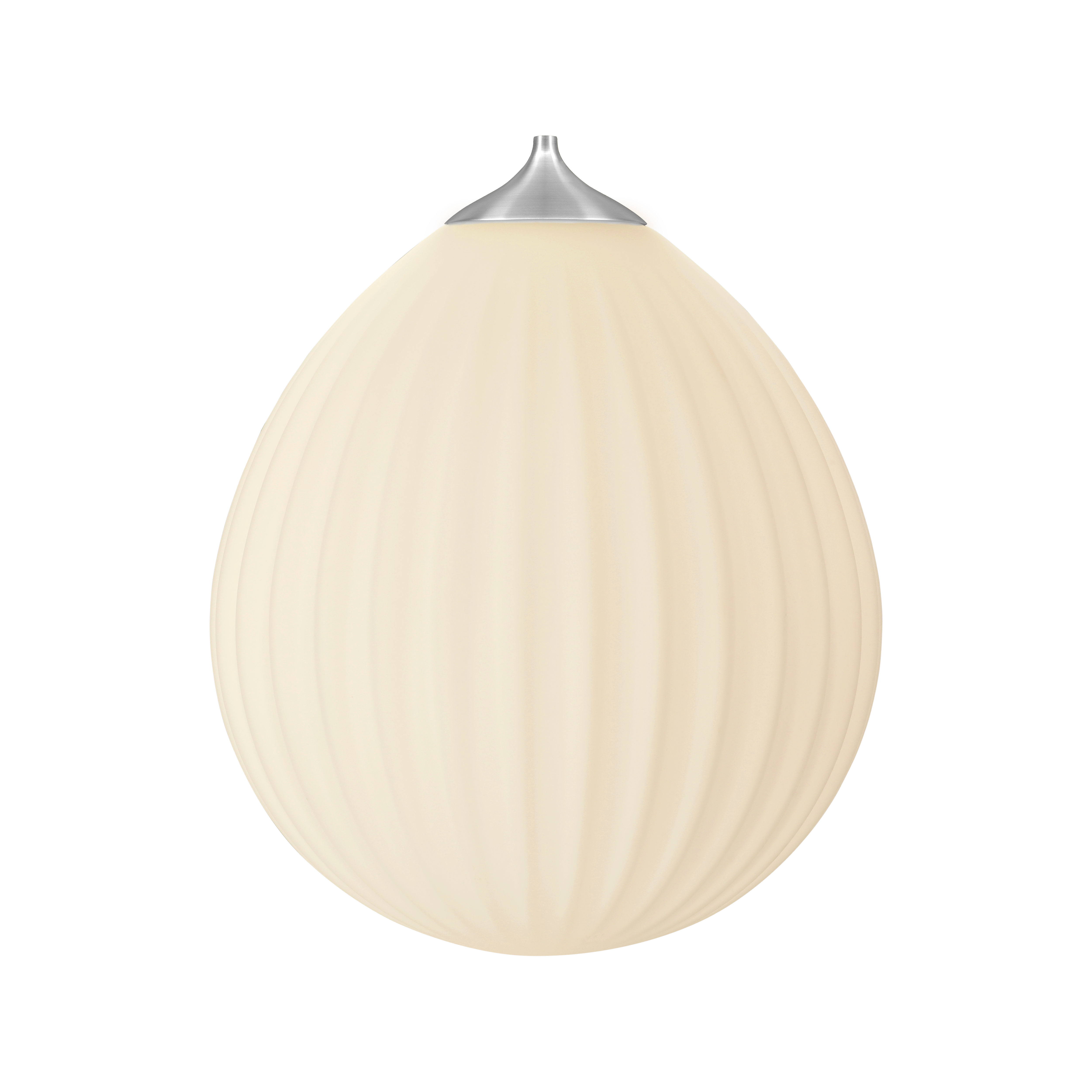 Around the World Large | White Brushed Steel