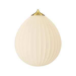 Around the World Large | White Brushed Brass