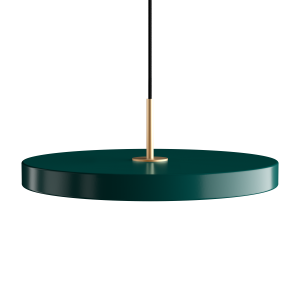 Asteria Plus Medium | Forest Green Brass Top