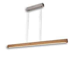 LED Pendant Light Rundling in oiled oak