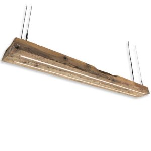 reclaimed wood pendant light