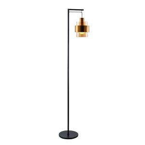 Mela Floor Lamp-Amber
