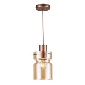 Camden Single Pendant - Copper