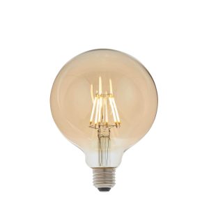 E27 LED filament globe 125mm dia