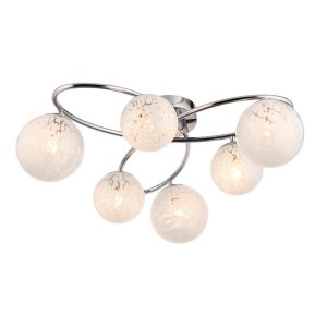 Maye 6 Light Semi Flush