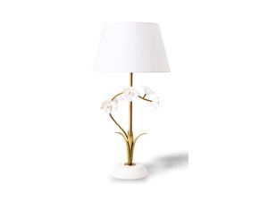 WHITE PETALS TABLE LAMP