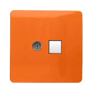 Trendi, Artistic Modern TV Co-Axial & PC