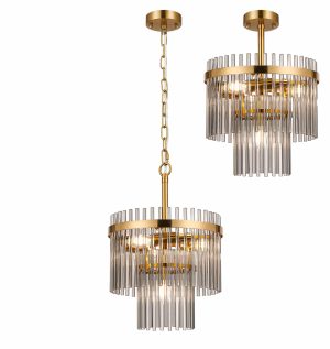 Aquilla Pendant/Semi Ceiling Light