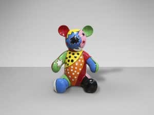 Colour Pop Teddy Figurine