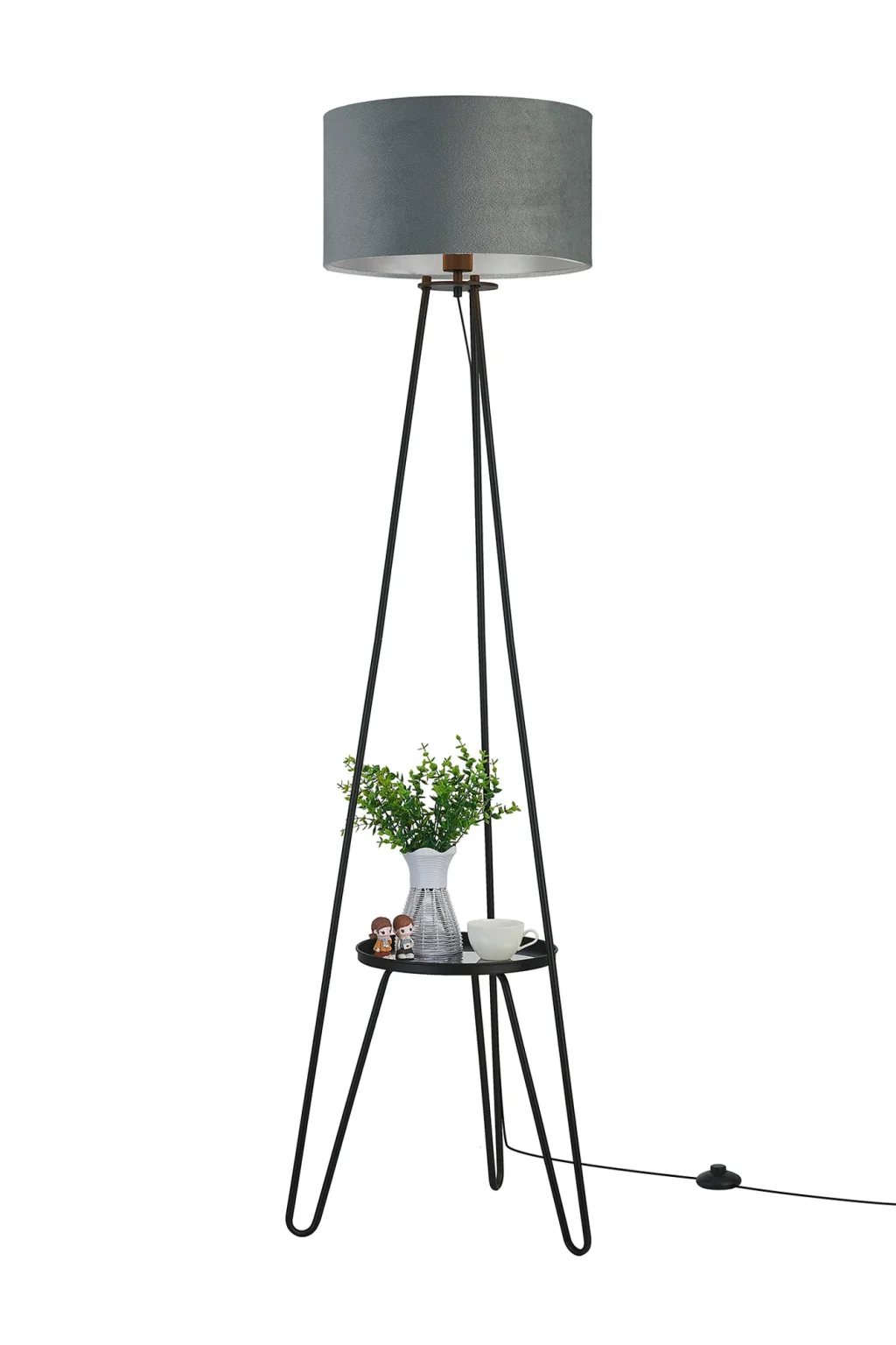 Satin Black/Satin Nickel insert/Dark Grey/Silver