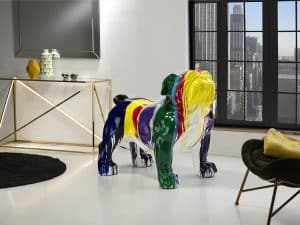 Bulldog Decorative Figure 3 ft 7" × 3 ft 1"