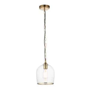 The ashcroft pendant haging on a plain white background