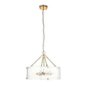 KELLER 6 LIGHT PENDANT BY ENDON LIGHTINGING