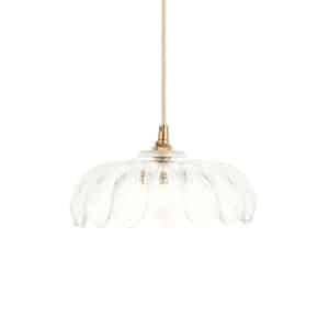 Camellia Scalloped Glass Shade