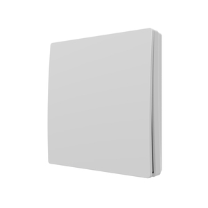 1 Gang Kinetic Push Switch Matt White IP65