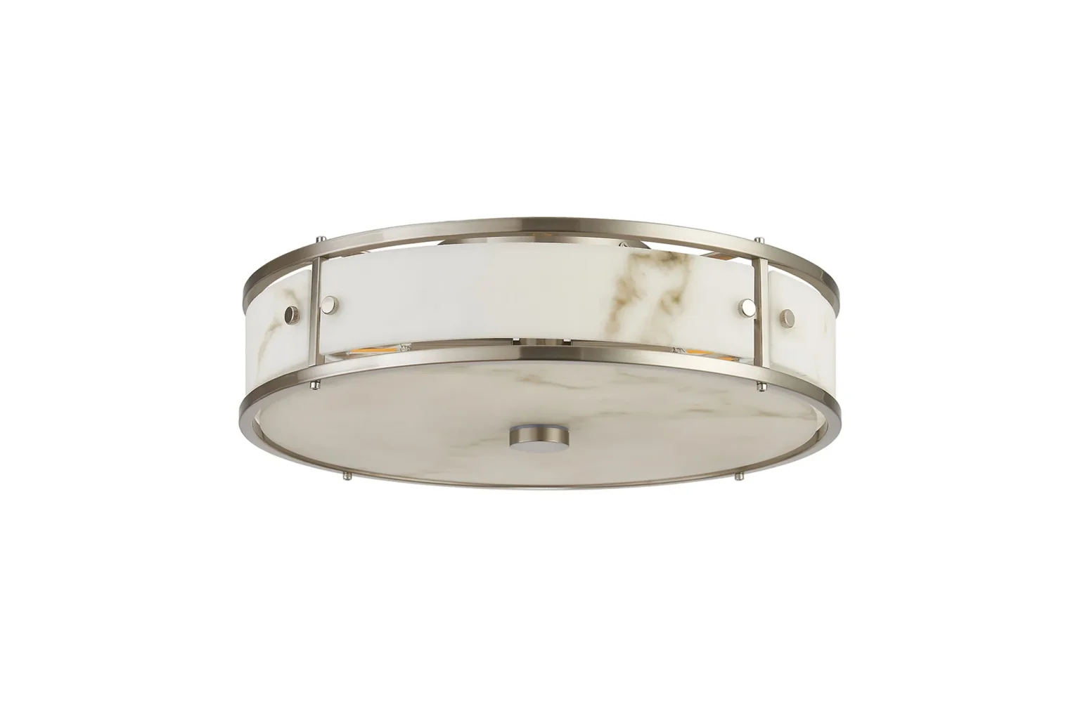 Satin Nickel/Grey Alabaster