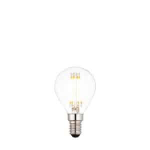 E14 LED filament golf 4w Warm White Dimmable