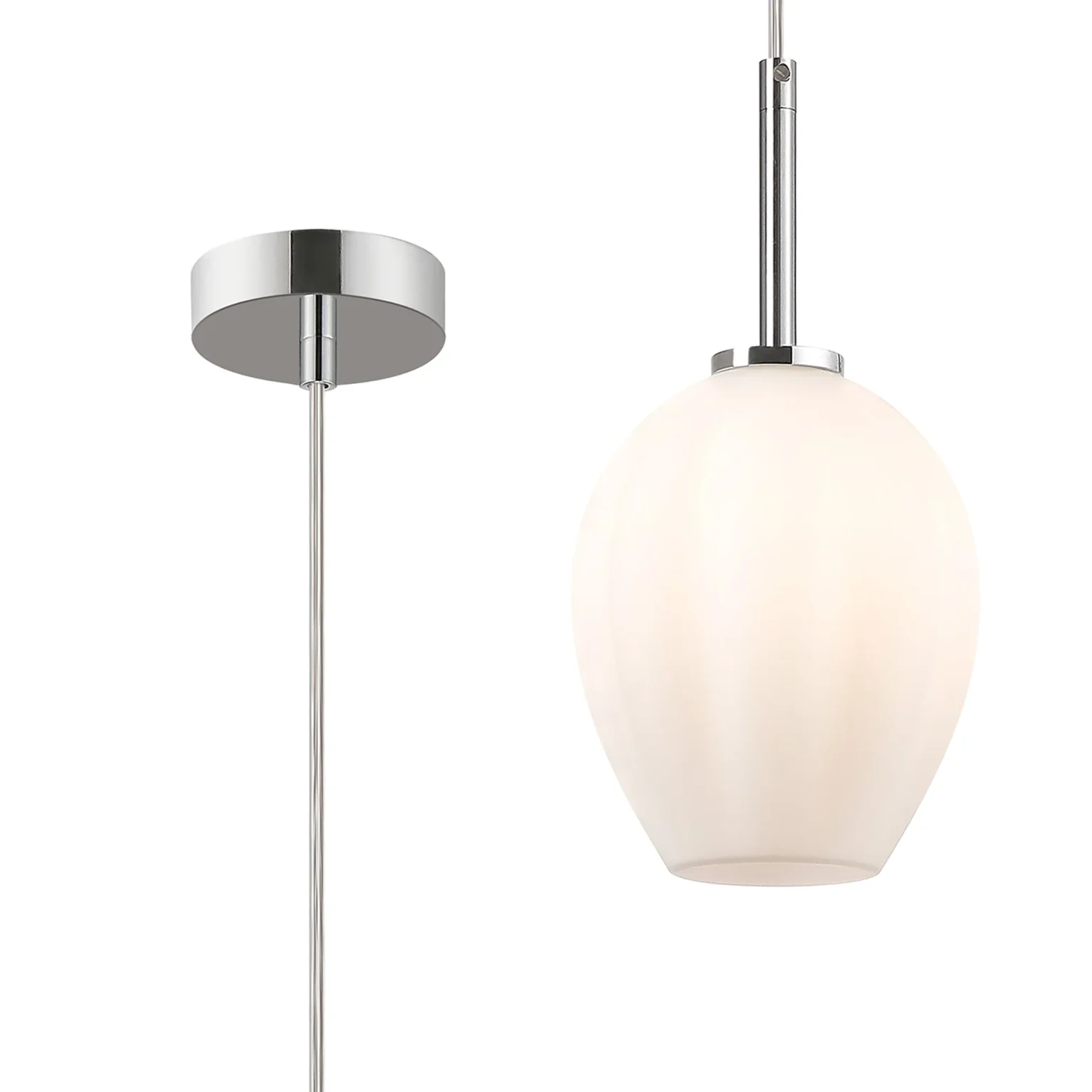 Polished Chrome/Opal