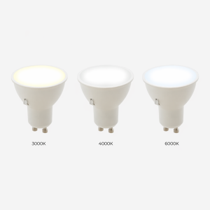 6w GU10 LED CCT Bulb 500 lumens