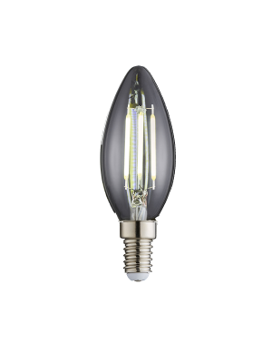 4W LED Filament E14 Candle CW 4k Dim