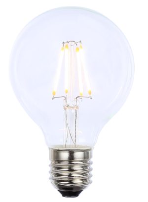 LED vintage globe 4W E27 Clear