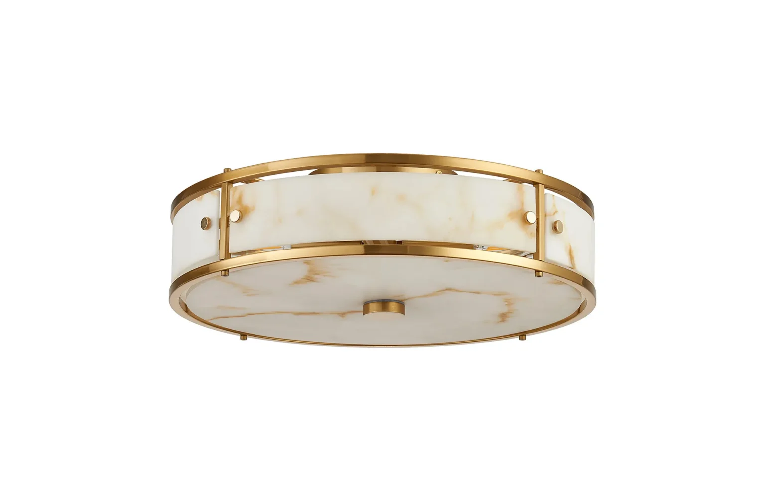 Brass/Brown Alabaster