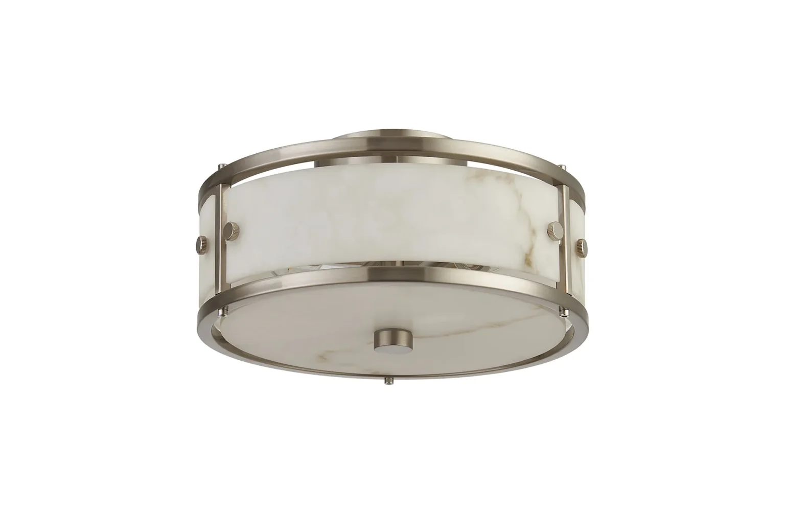 Satin Nickel/Grey Alabaster