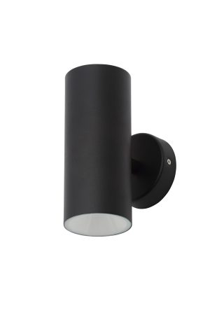 Melo Outdoor 2 Light LED Wall Light - Black
