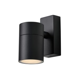 Leto Up or Down Outdoor Wall Light - Black