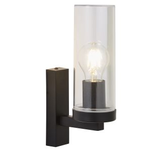 Carnac Up or Down Outdoor Wall Light, Black