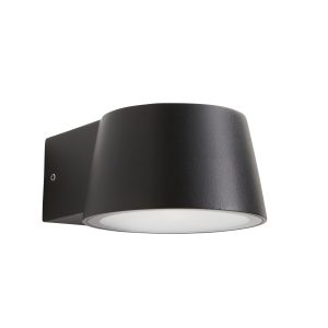 Reims LED Outdoor Wall Light - Black