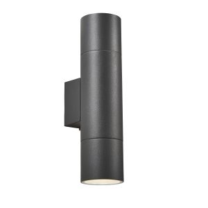Morro Up and Down Outdoor Wall Light, Anthracite
