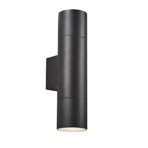 Morro Up and Down Outdoor Wall Light, Black