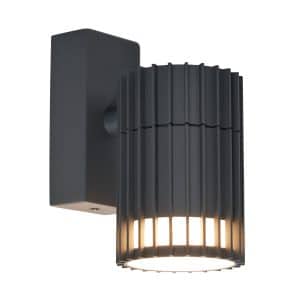 Muto Outdoor Fixed Down Wall Light, Anthracite