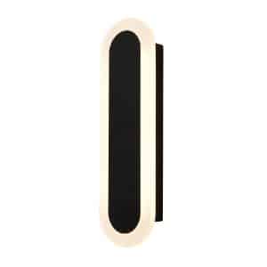 Ren 10 Watt Outdoor CCT Linear Wall Light, Black