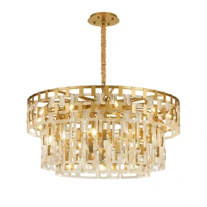 Dalkey Three Tier 25 Light Pendant