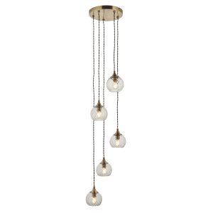 Allegra 5lt Cascade Pendant