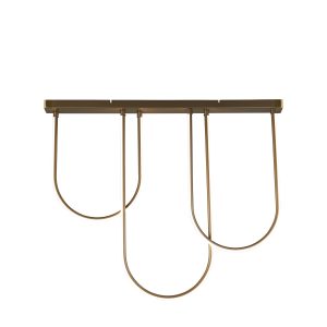 Chime LED Flush, Bronze Metal