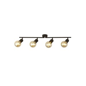 Dance 4Lt Split Bar Spotlight - Sand Black Metal