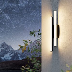 EGLO Serricella LED Linear Exterior Wall Light