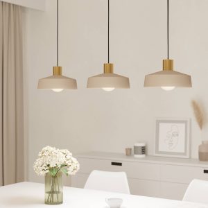 EGLO Valdiola Sandy Pink 3-light Pendant
