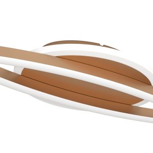 EGLO Lungolago Bronze Steel Minimalist Ceiling Light