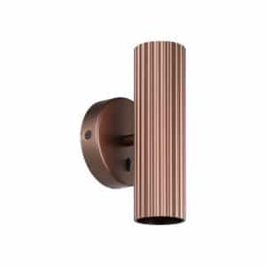 EGLO Portillo Aluminium & Steel Modern Uplight & Wall Down Light, Bronze