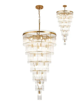 Aquilla 23 Light Pendant/Semi Ceiling Light