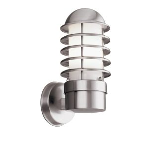Louvre Outdoor Wall Light - Steel Metal & Polycarbonate