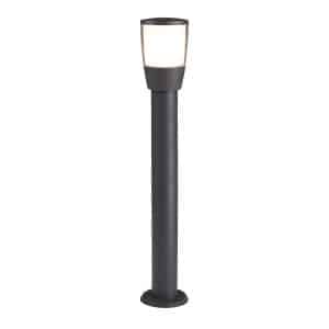 Tucson Outdoor Post - Grey Metal & Polycarbonate