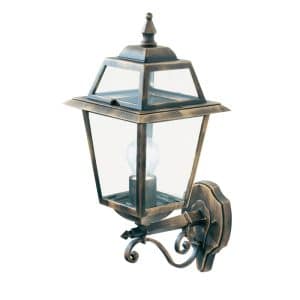 New Orleans Outdoor Wall Light- Black Gold