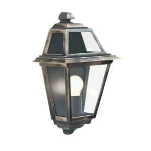 New Orleans Outdoor Wall Light - Black Gold